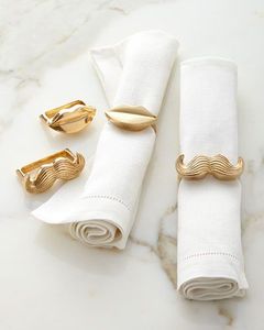 Elegant handcrafted metal napkin ring <b>for</b> dining <b>table</b> decoration with unique design <b>for</b> wedding party events - Product Image 2