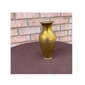 Vase à fleurs en métal de conception moderne, entièrement noir, Vase de finition coloré parfait pour le côté du lit de mariage, vente en gros - Product Image 5