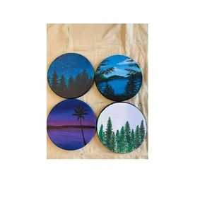 Posavasos de Té con Acabado Brillante para Cocina y Catering, Forma Personalizada, Tapete para Taza de Té, Posavasos de Resina para Tazas de Cerveza - Product Image 6
