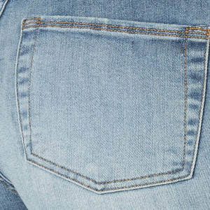 Pantalones Cortos de Camuflaje para Hombre, Corte Holgado, Estilo Casual, para Caza, Color Índigo, Cintura Elástica Oculta, Dobladillo Desgastado, Cintura Alta - Product Image 5