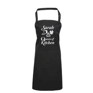 New Fashion 100% Pure Cotton Custom Print <b>Kitchen</b> Bib High Quality Sleeveless <b>Apron</b> at Wholesale Price Popular Design - Product Image 2