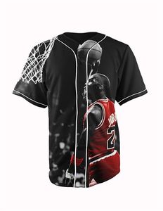 Maillots de baseball personnalisés avec grande broderie Vêtements de sport imprimés en sergé Tickle - Product Image 1