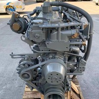 Ensemble moteur diesel d'excavatrice 4BG1 4BG1T 4JJ1 4JJ1X 4HK1 4HK1X compatible avec le remplacement du moteur Isuzu