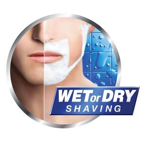 Afeitadora Eléctrica Inalámbrica Premium para Hombre, Cuatro Cuchillas, Diseño Rotatorio, Uso en Seco y Húmedo, Resistente al Agua IPX7, Lavable, Alemán, para Cara y Cuerpo - Product Image 2