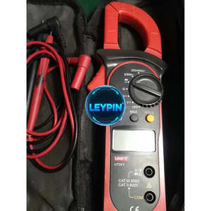 Pinza Amperimétrica Digital UT201 (600V) para Medir Capacitancia, Corriente CC (400A), Resistencia y Frecuencia - Product Image 1