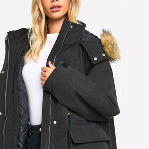 Chaqueta Parkas de invierno para mujer de fabricante profesional, chaquetas Parka cómodas y ligeras de alta calidad para mujer - Product Image 6