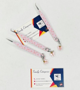 Pinzas para Extensión de Pestañas con Diseño de Mariposa, Punta Curva de Fibra, Acero Inoxidable, Duraderas y Precisas, Caja Personalizada para Extensión de Pestañas de Volumen - Product Image 2