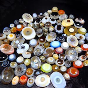 พลอยอะเกตตาอาเกตจาก Sulemani ธรรมชาติทรงรีทรงหลวมทำเครื่องประดับ - Product Image 6