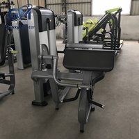 Máquina comercial de curl de bíceps a 45 grados con pila de pesas de 70 kg, equipo de entrenamiento de fuerza para gimnasios comerciales