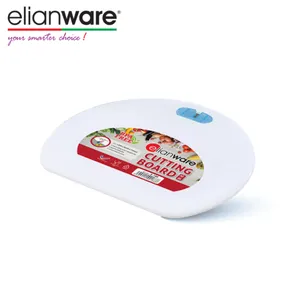 Elianware Mini planche à découper et à découper pour légumes en plastique durable, antidérapante et à haute rigidité