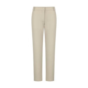 Pantalon droit extensible à taille mi-haute et devant plat pour femme REWFPAF23053 - Product Image 1