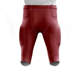 Uniforme de football américain sur mesure pour hommes, de haute qualité, respirant, à manches courtes, 100% polyester, 300g, personnalisable, toutes saisons - Product Image 6