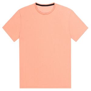 T-shirt de haute qualité en jersey biologique, design haut de gamme, T-shirt d'été à manches courtes pour homme, T-shirt en bambou personnalisé à col rond - Product Image 1