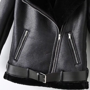 2024 Vintage Style femmes veste en cuir dames veste en cuir vêtements d'hiver veste en cuir - Product Image 6
