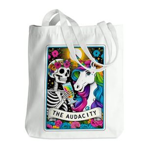<b>Mini</b> Solid Color <b>Black</b> Canvas Tote <b>Bag</b> 22x25cm Reusable Custom Print DIY Daily Use Women's Gothic Style - Product Image 1
