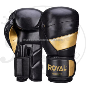 Gants de boxe en cuir professionnels pour adultes, pour les compétitions et l'entraînement aux arts martiaux - Product Image 3