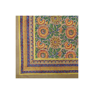 Lo último en mantel Jacquard elegante para mesa de comedor, bloque de mano impreso, Algodón puro, artesanía atemporal, precio bajo, venta - Product Image 3