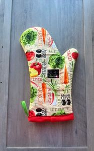 ถุงมือผ้าฝ้ายสำหรับเตาอบผ้าแคนวาสสำหรับถุงมือเตาอบที่ทนความร้อนสูงกว่ารีไซเคิลได้ - Product Image 6