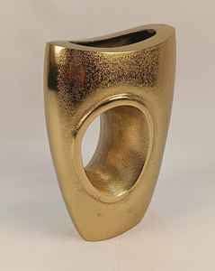 Jarrón de Flores de Aluminio Hecho a Mano, Precio al por Mayor, Jarrón de Flores Moderno para Mesa con Acabado Negro, Jarrón Decorativo para Oficina y Hogar, Último Modelo - Product Image 6