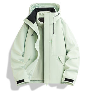 Veste de couple coupe-vent et imperméable, design personnalisé avec logo, prix d'usine en Chine, Bangladesh, veste décontractée - Product Image 1