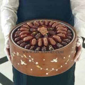 Marvelous Large Size Aluminum <b>Wedding</b> Party Serving Tray Exclusive Quality Gold Plated <b>Chocolate</b> Tray India - Product Image 6