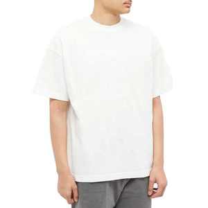 เสื้อยืดผ้าซาตินสำหรับนักกีฬาผ้าฝ้ายสำหรับผู้ชายโอเวอร์ไซส์แห้งเร็วเป็นมิตรกับสิ่งแวดล้อม120กรัมพร้อมโลโก้ออกแบบได้ตามต้องการ - Product Image 1