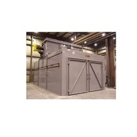 Four de cuisson professionnel PLC de qualité supérieure pour peintures en vrac, revêtements en poudre d'aluminium, moteur avec minuteries réglables, 400°C, 380V, électronique
