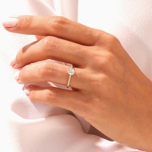 Joyería de piedras preciosas de topacio blanco para mujer, anillo de estilo bohemio de plata, joyería de plata de ley 925, anillo hecho a mano de tendencia, Regalo para mamá - Product Image 5