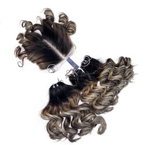 Paquetes de colores personalizados hinchables de la mejor calidad de 100% cabello humano vietnamita con precio al por mayor - Product Image 1