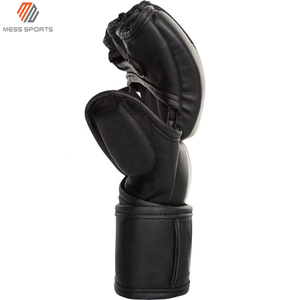 Real Leather MMA Boxing <b>Gloves</b> – Professional Training Grappling <b>Gloves</b> Custom Design Cheap Price - Product Image 4