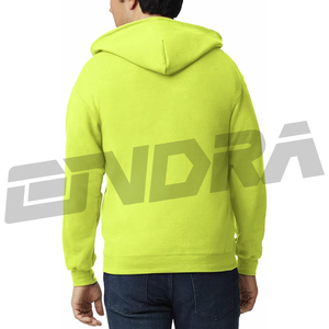 Sudadera con capucha verde neón con diseño de mosca, estilo clásico cómodo, tejido suave y transpirable, ajuste relajado, uso diario para hombres y mujeres - Product Image 3