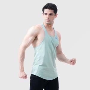 เสื้อกล้ามสีเขียวอ่อนแบบ Racer Back ระบายอากาศได้ดี - Product Image 4