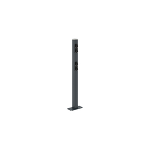 Stazione di Ricarica per E-Bike, Alluminio verniciato a polvere, Presa di contatto protettiva, 4 Punti di Ricarica - Product Image 1