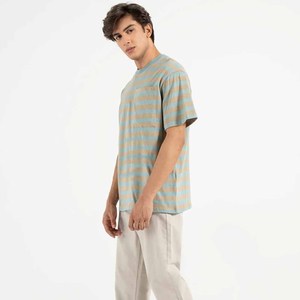 Camiseta Casual de Manga Corta de Algodón Suave y Fibra de Bambú, Color Heather, con Logotipo Personalizado al por Mayor - Product Image 6