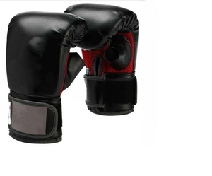 Gants de boxe d'entraînement synthétiques uniques en gros Gants de boxe d'entraînement professionnels en cuir véritable SI-BG-052 en cuir de vachette - Product Image 4