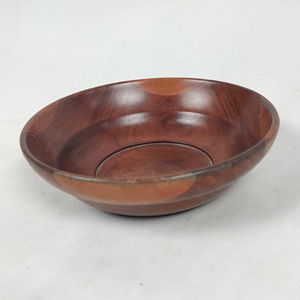 Tazón de Madera Hecho a Mano para Servir Frutas y Ensaladas, Diseño Natural, Ecológico, Vajilla para Bodas - Product Image 1