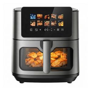 Friggitrice ad Aria Elettrica Multifunzione Grande da 8L, 10L, 12L in Acciaio Inossidabile, Forno Digitale per Frittura ad Aria da 8-12 Litri - Product Image 1