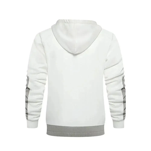 Ensemble survêtement homme sweat à capuche zippé et joggers avec empiècement latéral contrasté et poignets côtelés - Product Image 4