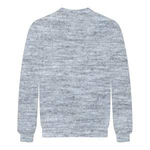 Jack et Jill of America Sweat-shirt ras du cou gris Broderie chenille bleue Vêtements d'organisations civiques et professionnelles noires - Product Image 3