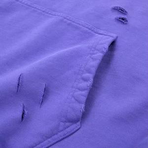 Sweat à capuche de haute qualité, lourd, délavé à l'acide, motif 3D de designer, impression en relief, broderie personnalisée, polaire - Product Image 5