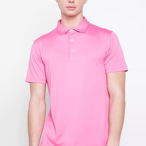 เสื้อโปโลแขนสั้นผ้าเจอร์ซีย์100% สำหรับผู้ชายเสื้อโปโลแขนสั้นสีพื้นแบรนด์คุณภาพสูงจากโรงงานปากีสถาน - Product Image 5