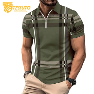 Maillot imprimé de haute qualité pour hommes pour chemise dernière conception respirant vêtements décontractés bas quantité minimale de commande personnalisé grande taille - Product Image 1