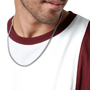 เสื้อยืดแขนสั้นผู้ชายโอเวอร์ไซส์ทรงหลวมทรงหลวมสีตัดกันเสื้อยืดโอเวอร์ไซส์ผู้ชาย - Product Image 5