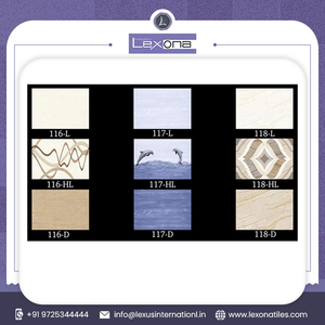 Wholesale Glossy Finish Polished Glazed Porcelain Floor <b>Tiles</b> From India Solid Texture Modern Design Home <b>Decor</b> Rooms Apartments - Product Image 6