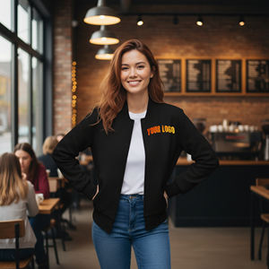 Chaqueta Varsity de Béisbol Bordada en Chenilla Personalizada al por Mayor, Ropa de Invierno, Color Sólido, Estilo Hip Hop de Moda - Product Image 1