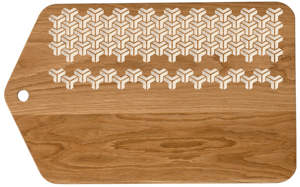 Tabla de cortar de madera de acacia redonda duradera y ecológica, tabla de queso de PC de bambú para Cocina, Restaurante, servicio de Hotel - Product Image 4