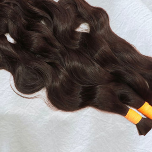 Extensiones de cabello humano sin procesar VIRGEN DEL SUR DE LA India Premium de 10- 36 pulgadas-Paquetes rizados naturales Cabello crudo de Temple - Product Image 3