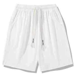 Pantalones cortos de algodón clásicos hechos a medida para hombre, ropa de calle urbana transpirable de verano con ajuste personalizado para venta al por mayor - Product Image 5