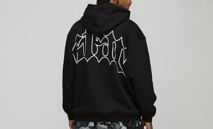 เสื้อมีฮู้ดสไตล์แบ็กกี้โอเวอร์ไซส์สำหรับผู้ชายเสื้อฮู้ดผ้าฟลีซผ้าฝ้าย500GSM ออกแบบได้ตามต้องการ - Product Image 3