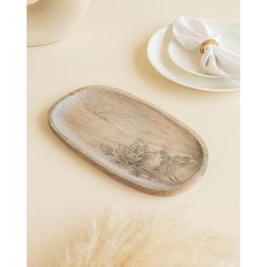 Bandeja Decorativa de Madera de Alta Calidad, Bandejas Personalizadas, Recién Llegado, Hecho a Mano, Ecológico, Apto para Lavavajillas, para Té y Café - Product Image 4